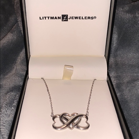 Littman Jewelers Jewelry Littman Jewelers Infinity Heart Necklace